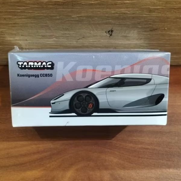 TARMAC WORKS KOENIGSEGG CC850 SILVER TARMACWORKS