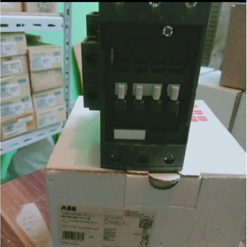 CONTACTOR ABB AF40-30-11-13 100-250A AC/DC ORIGINAL ASLI
