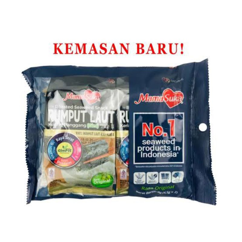 

RUMPUT LAUT MAMA SUKA 1PAK ISI 2