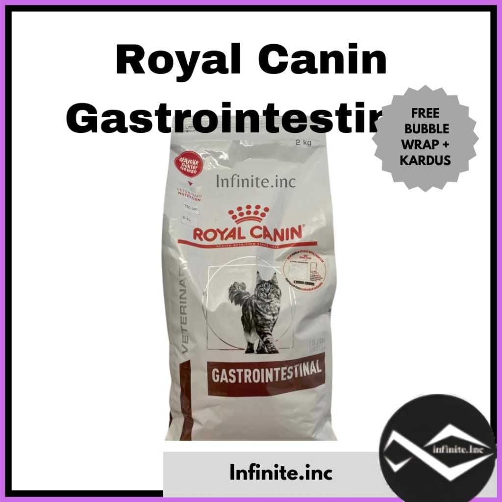 Royal Canin Gastrointestinal Cat 400gram - Rc Gastrointestinal Kucing 400 Gram
