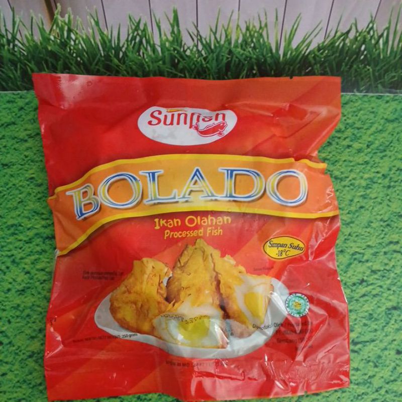 

SUNFISH Bolado olahan ikan isi telur puyuh 250 gram