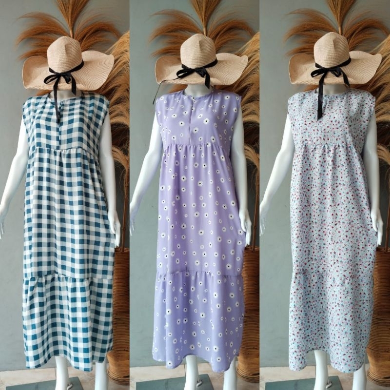 SALE  GAMIS KUTUNG/GAMIS CRINKEL/GAMIS JUMBO/GAMIS INER/INER