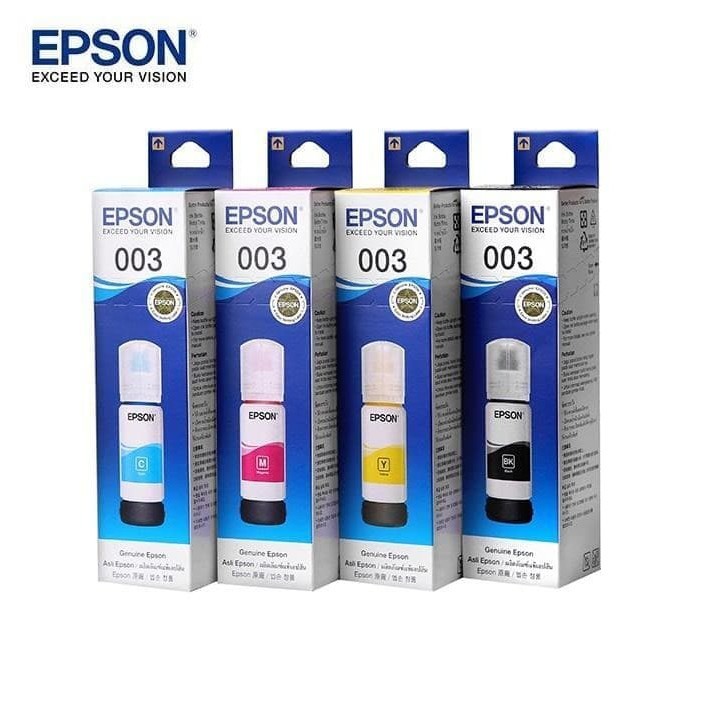 Tinta Epson 003 Black Colour For Printer L3210 L1210