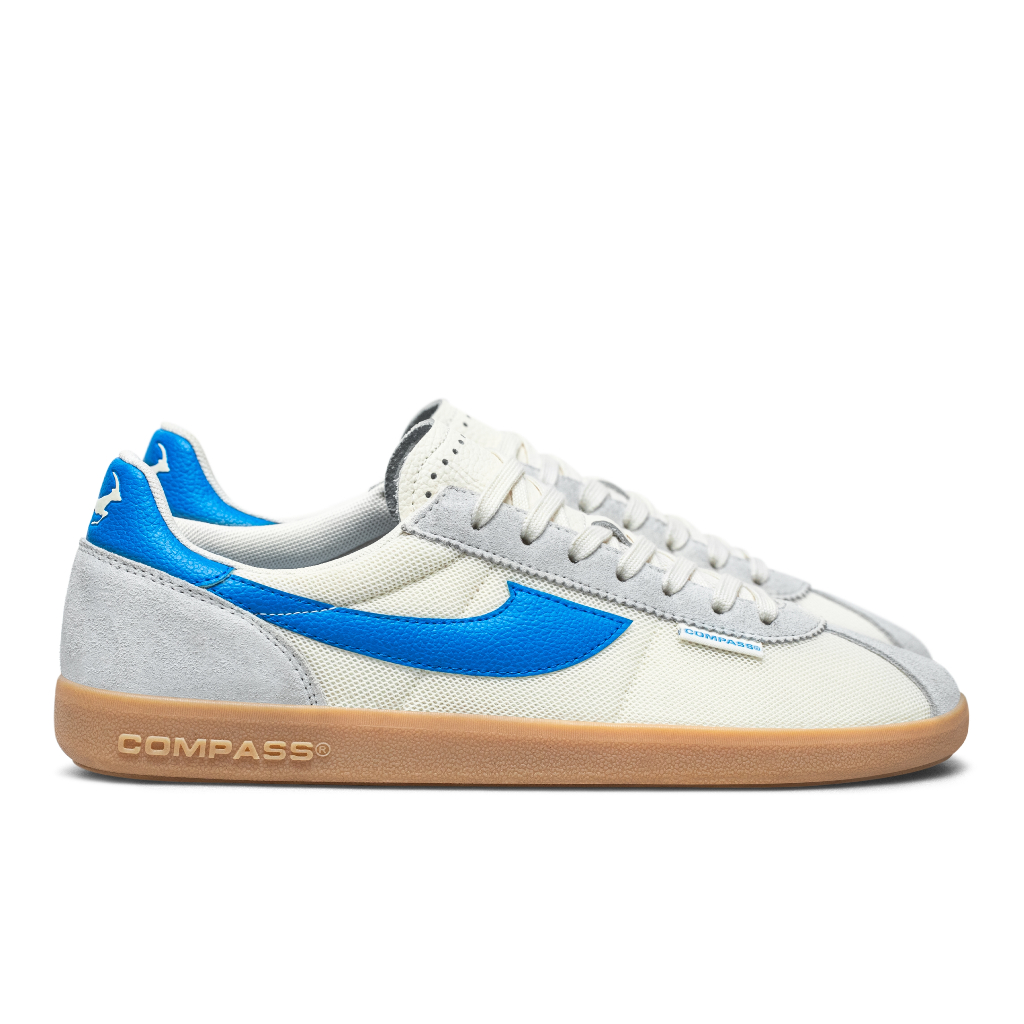 Sepatu Compass Tribune White Blue