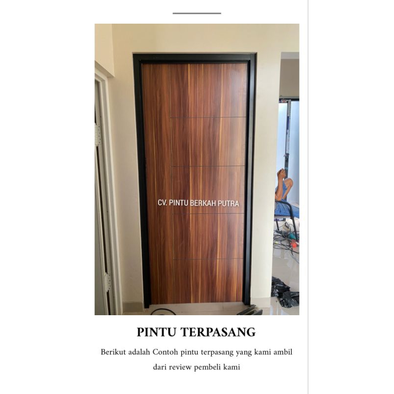 Limaukuit_Space Kusen Alumunium + Pintu Satu Paket