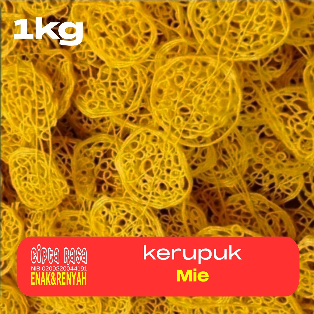 

KERUPUK MIE / KERUPUK CIPLOK UKURAN KECIL KEMASAN 1 KG