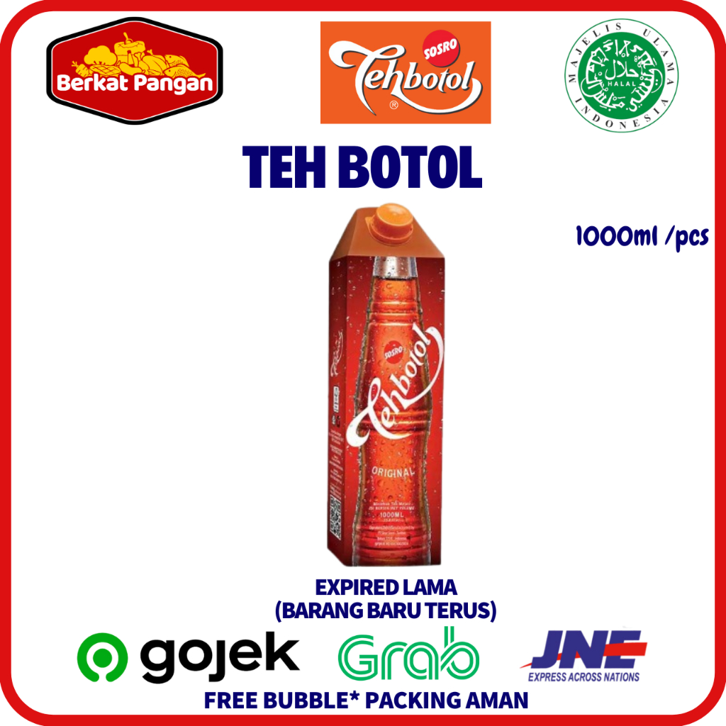 

Teh Botol Sosro Original 1 Liter 1000ml