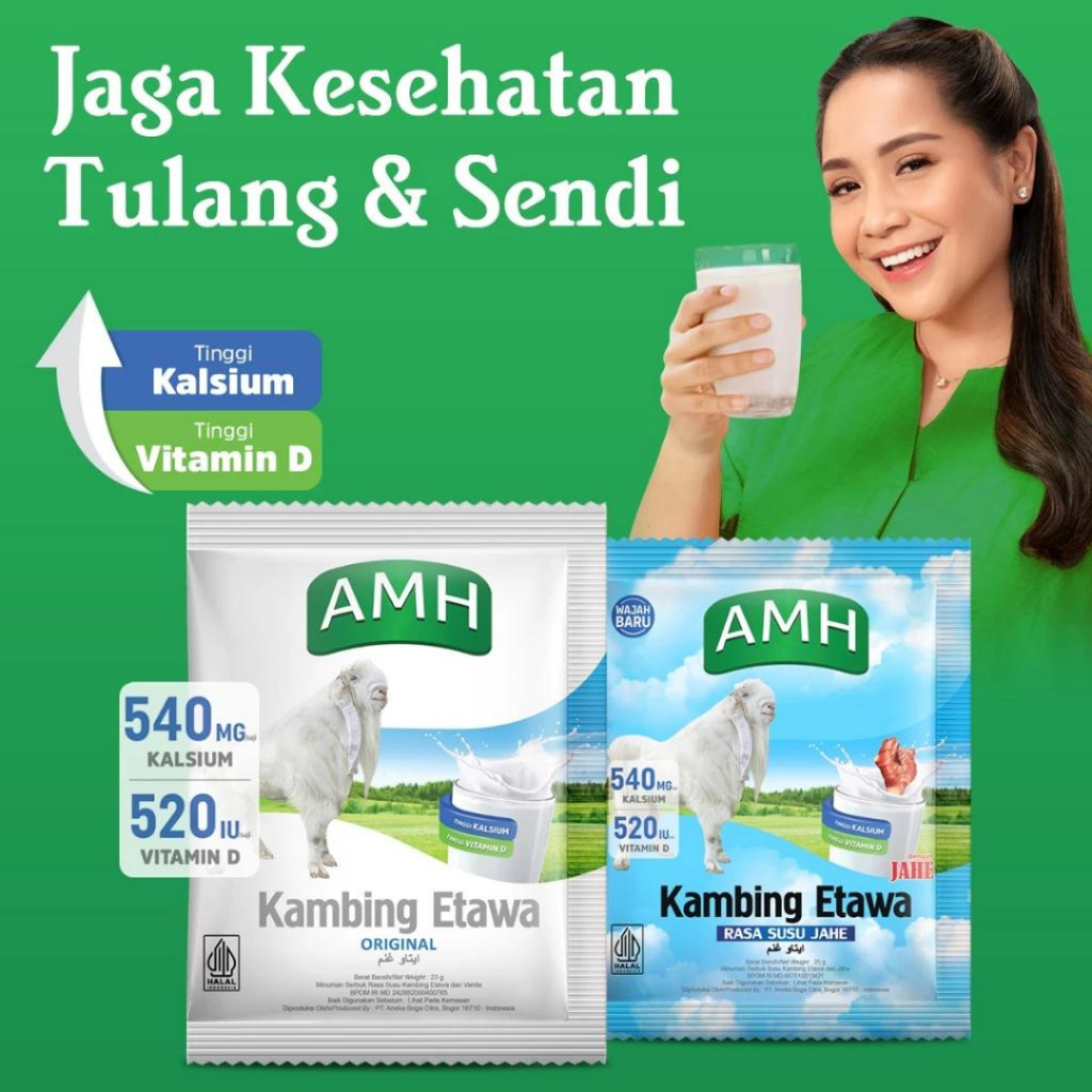 

Susu Kambing Etawa rasa VANILLA AMH Kemasan SACHET