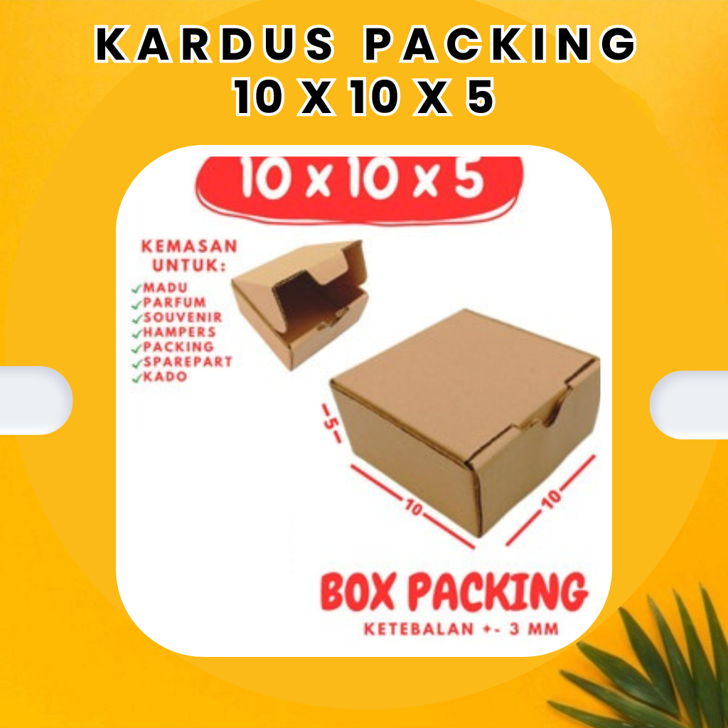 

Karton Box 10x10x5 LD model Box Souvenir# Kotak Mistery#