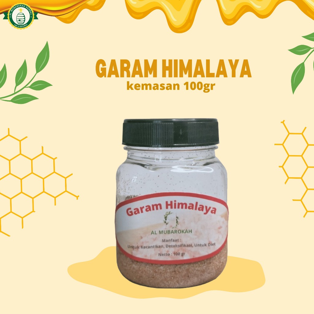

AL MUBAROKAH - Garam Himalaya Al Mubarokah Kemasan 100 gr