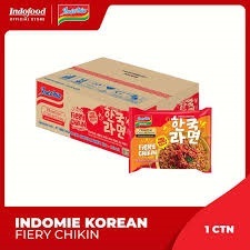 

1 Dus isi 20 pcs - Indomie goreng rasa fiery chikin