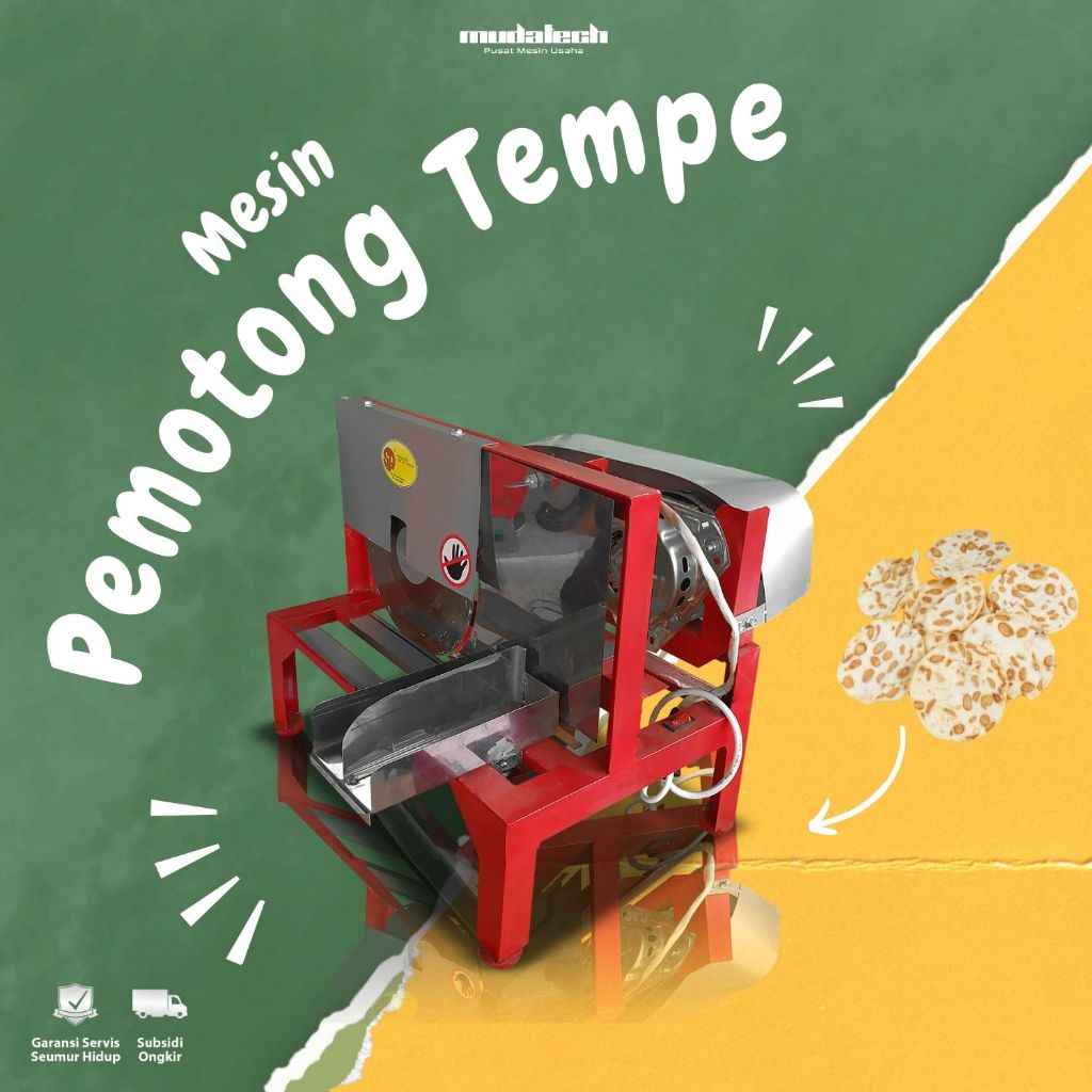 Mesin Perajang Kripik Tempe Sagu Alat Pemotong Keripik Tempe