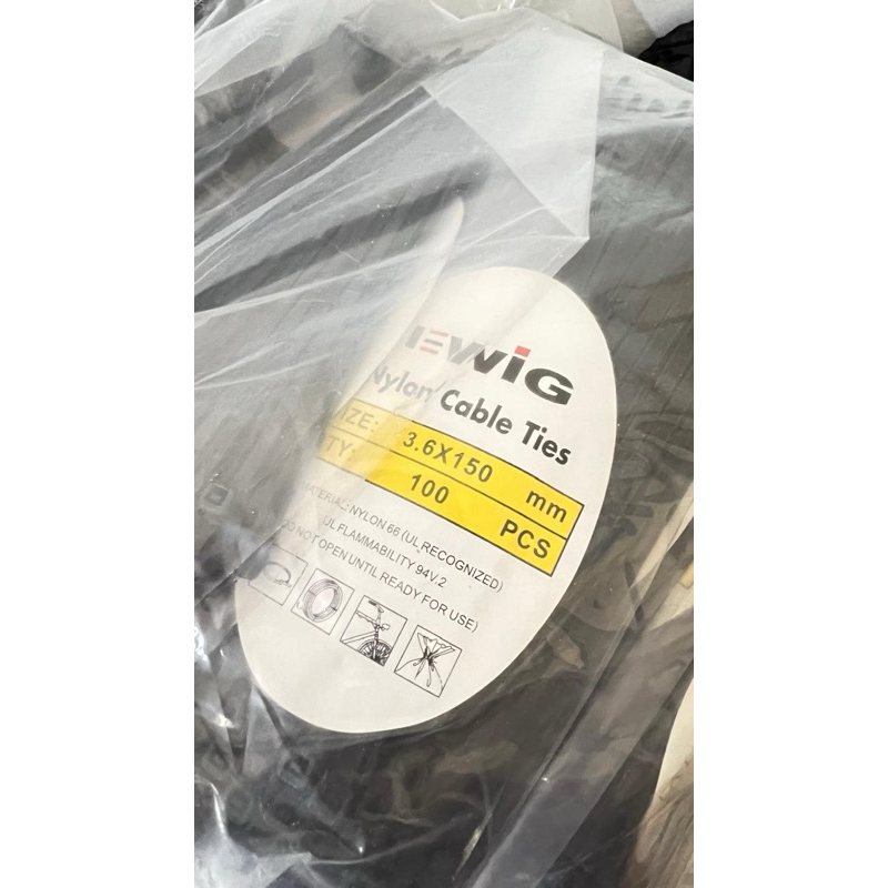 Cable ties 3.6 x 150mm