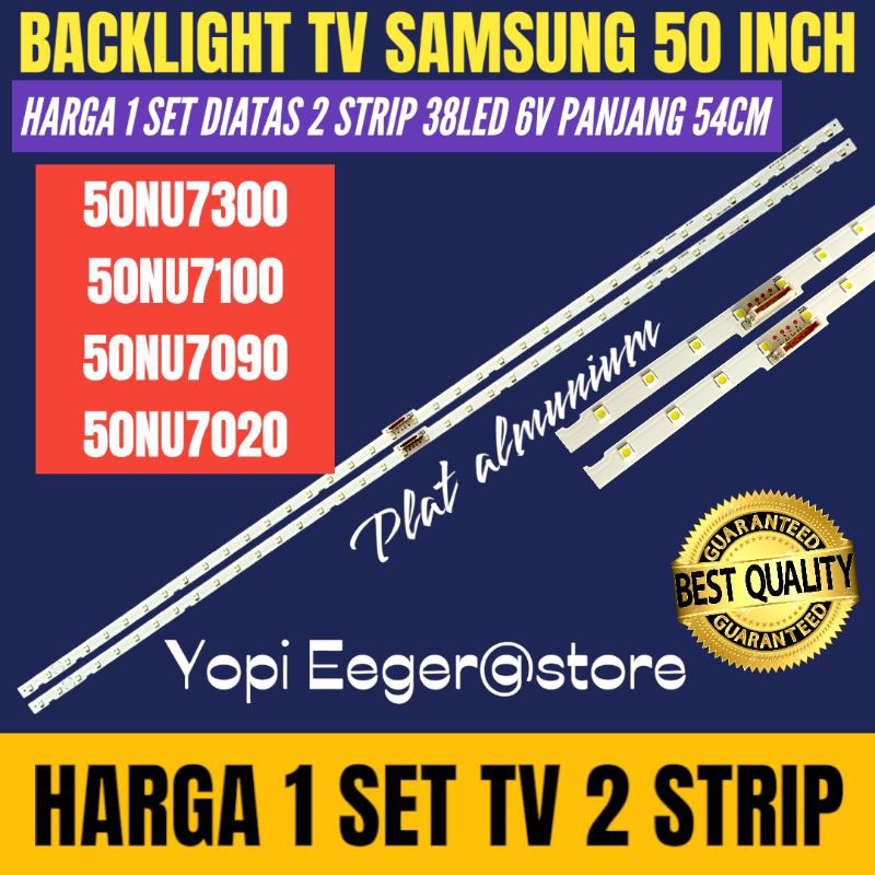 BACKLIGHT TV LED SAMSUNG 50 INCH UA-50NU7100-50NU7300-50NU7090-50NU7020-507140 BACKLIGHT TV SAMSUNG 