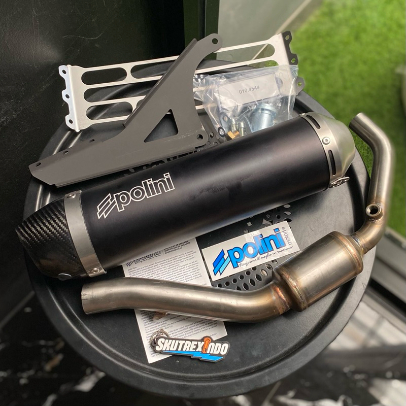 Knalpot Polini Evolution Evo 4T Vespa Sprint Primavera LX S