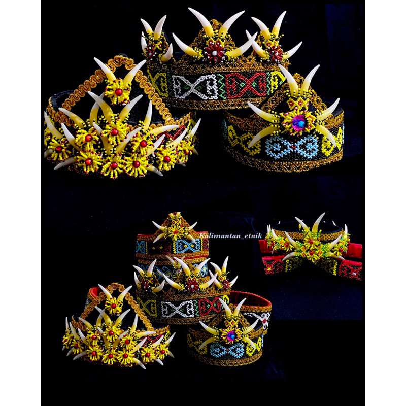 TOPI / HIASAN KEPALA DAYAK