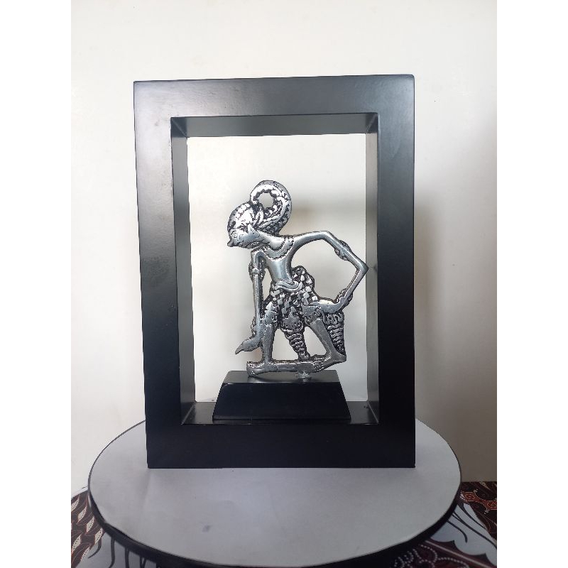 frame wayang mini, wayang arjuna, wayang nakula