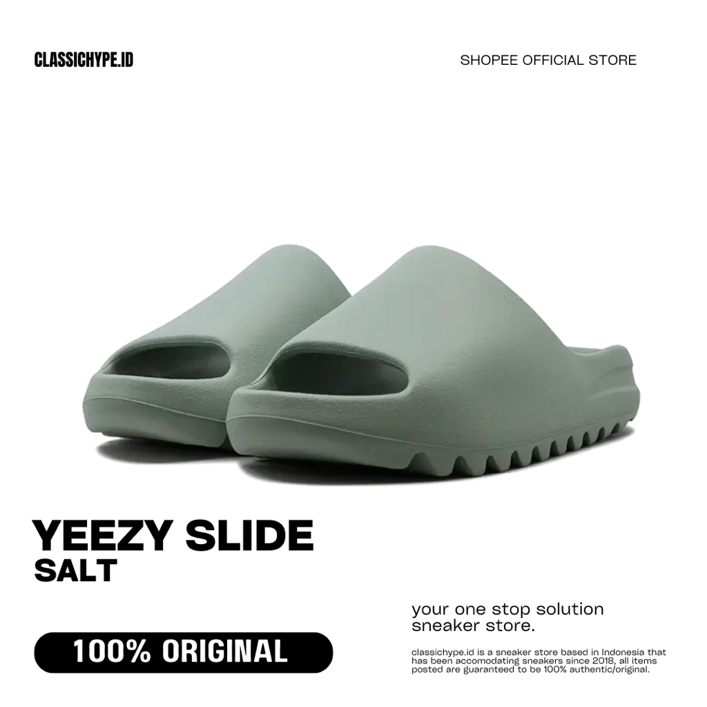 Yeezy Slide Salt 100% Original