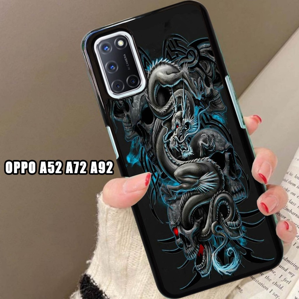 Case Glossy , Case OPPO A52 A72 A92  , Motif Keren- Silikon - Case Glossy - Casing - Terlaris - Terb