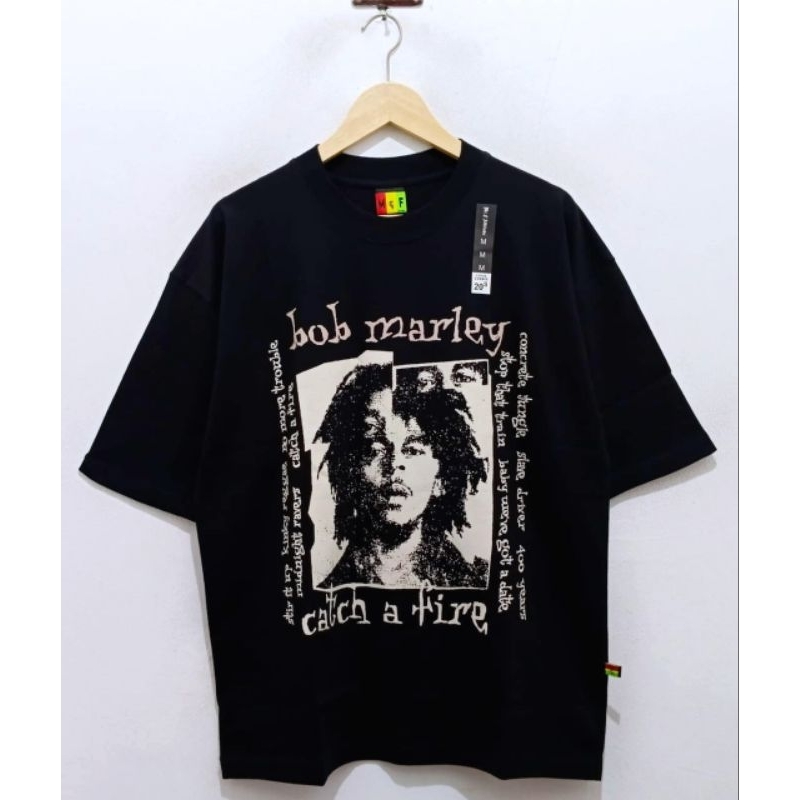 Kaos Baju Bob Marley T-shirt Oversize Premium Quality