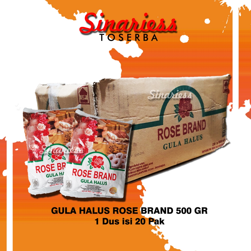 

Gula Halus Rose Brand 500gr (DUS)