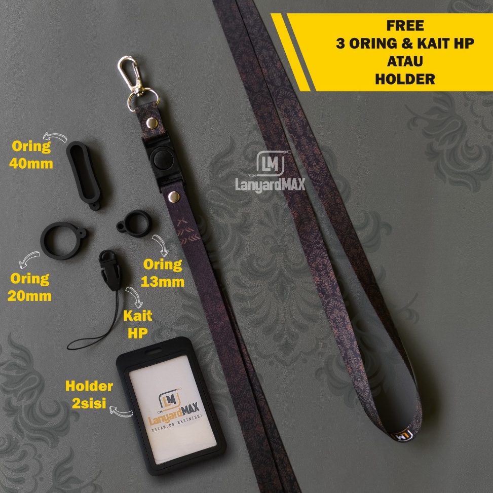 

Best Deals Lanyard Batik Nelumbo 15 cm by LanyardMAX