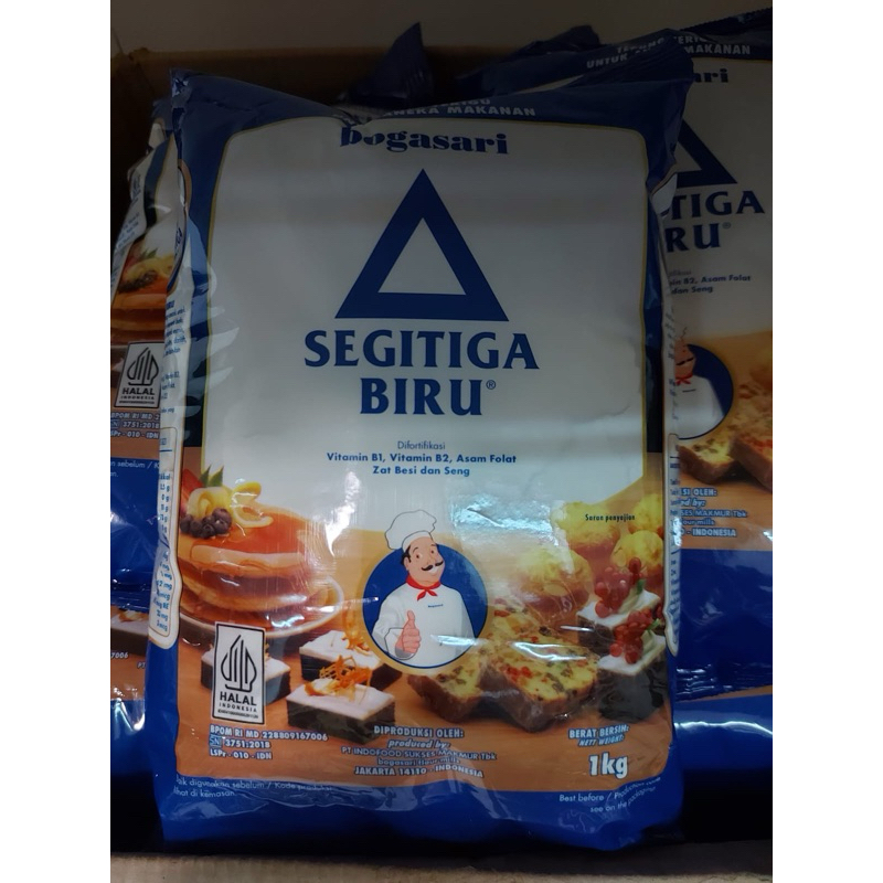 

Tepung terigu segitiga biru premium 1 kg
