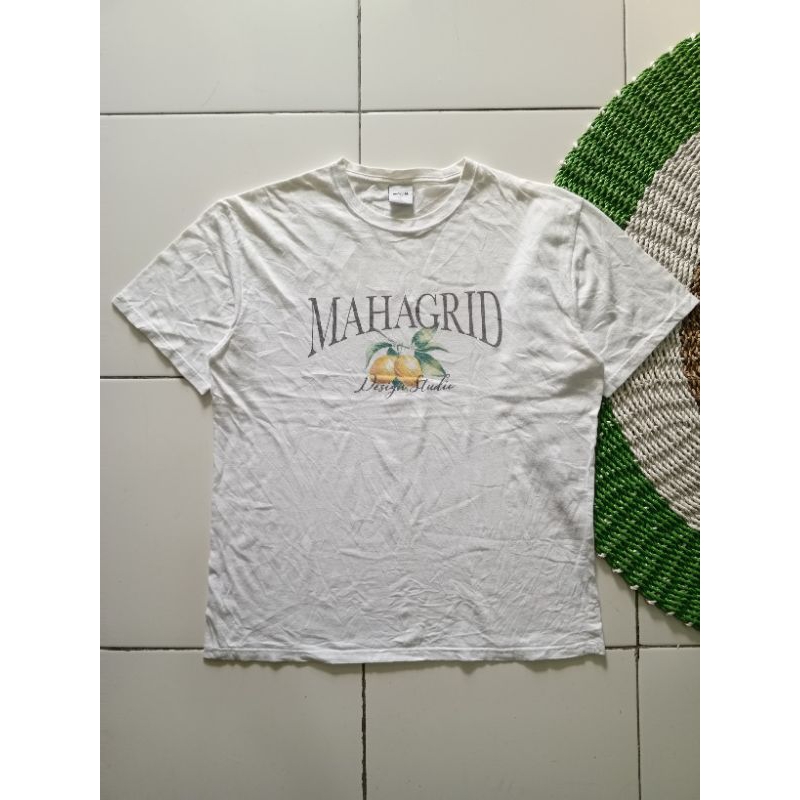 Mahagrid tshirt kaos putih