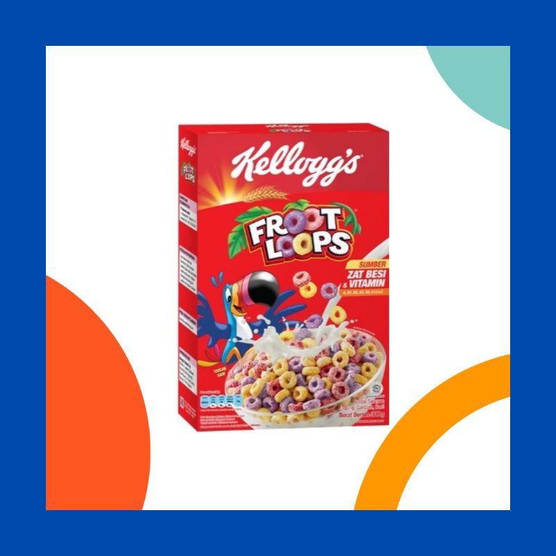 

Kellogg's / Kelloggs / Kellogs Froot Loops Sereal 300 gr