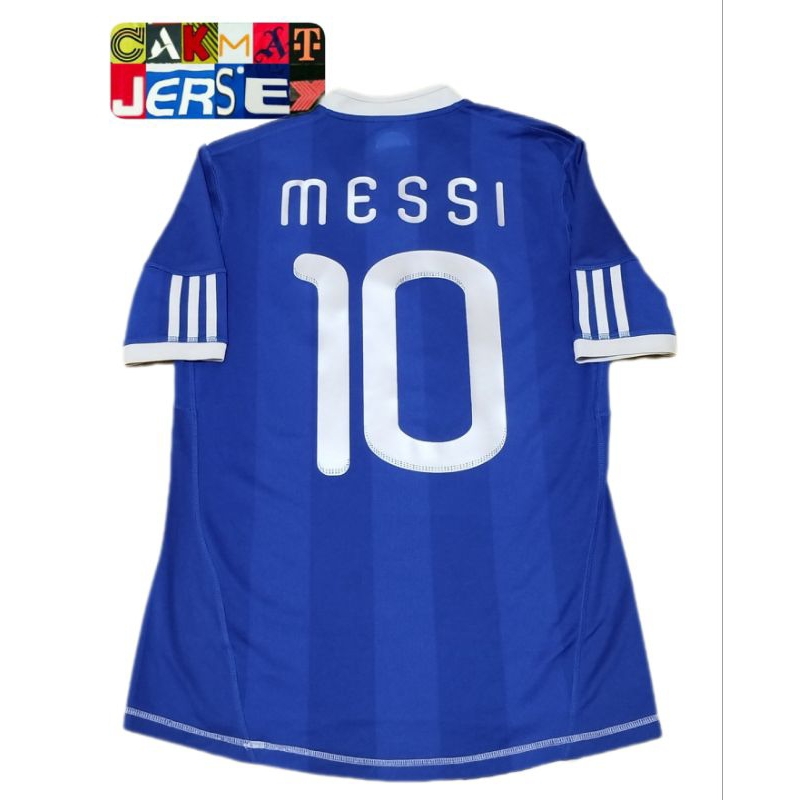 Jersey Bundling Argentina Away 10/11 dan Italia Repro Original