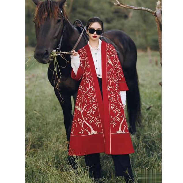 100% mantel bordir kasmir murni