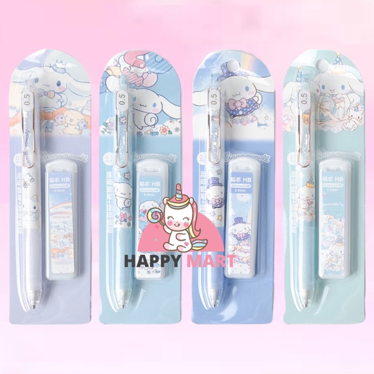 

Update Hemat Pensil mekanik set isi pensil cinnamoroll series