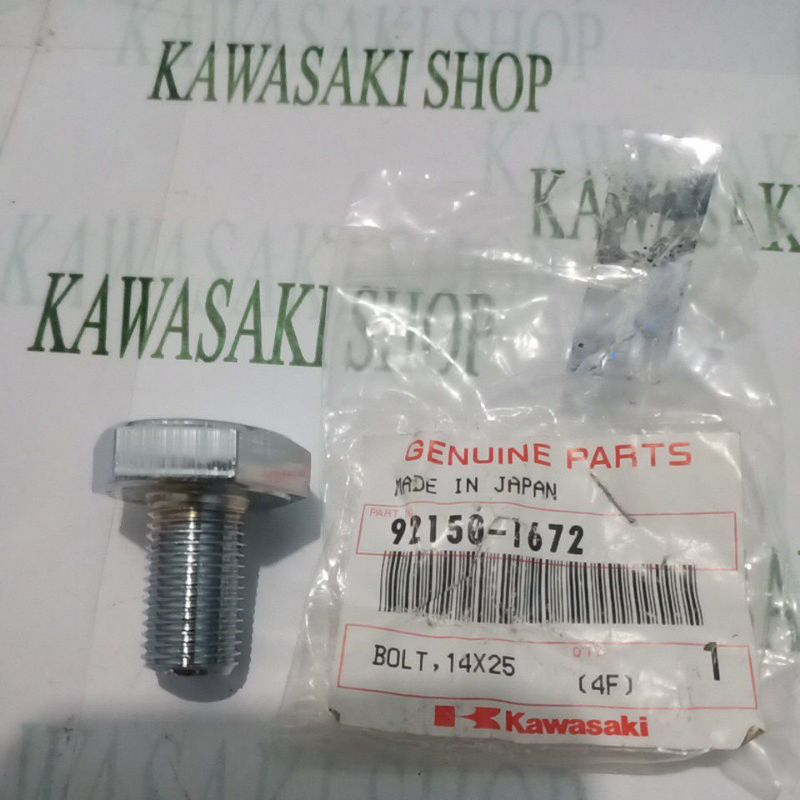 baut T segitiga atas ninja rr old zx ninja rr new original kawasaki