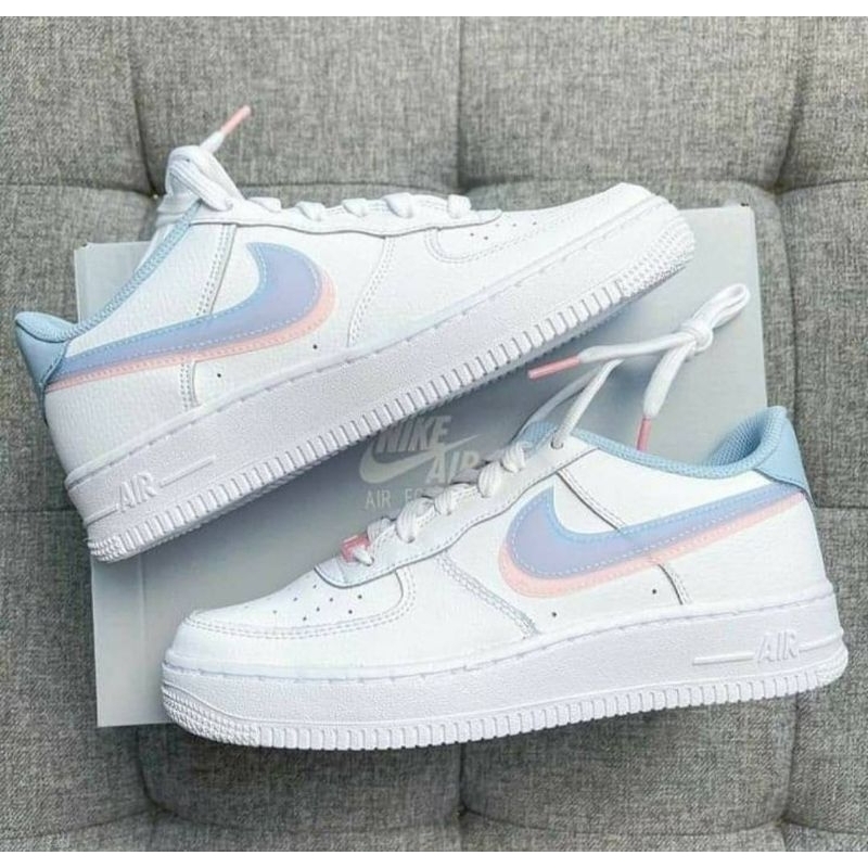 Sepatu Nike Air Force1Low Double Swoosh