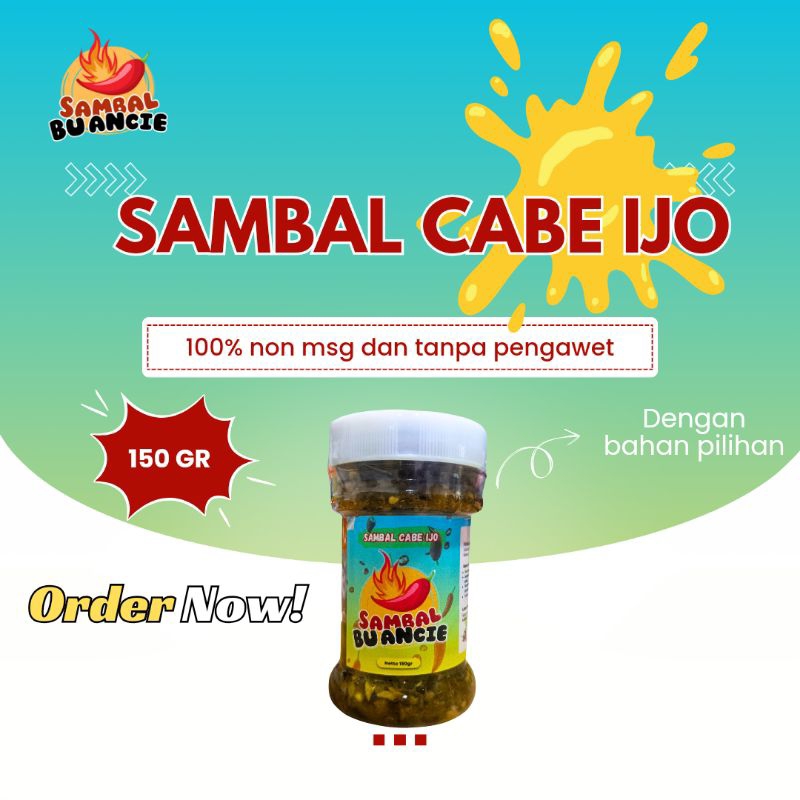 

Sambal Cabe Ijo 150 Gram