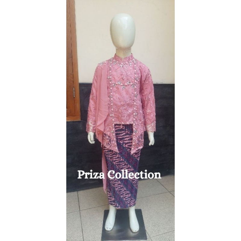 RB Set Kebaya Anak SD/TK / Kutubaru Hijab Anak Selendang / Kebaya Anak Modern / Kebaya Pesta Anak