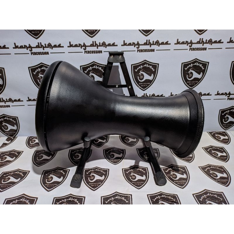 Darbuka Standard AHA Original hitam doff Motif Kulit jeruk