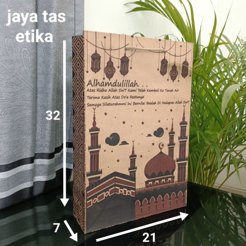

1lusin 12 psc papeag haji tas kes haji umroh souvenir haji PxL7xT32