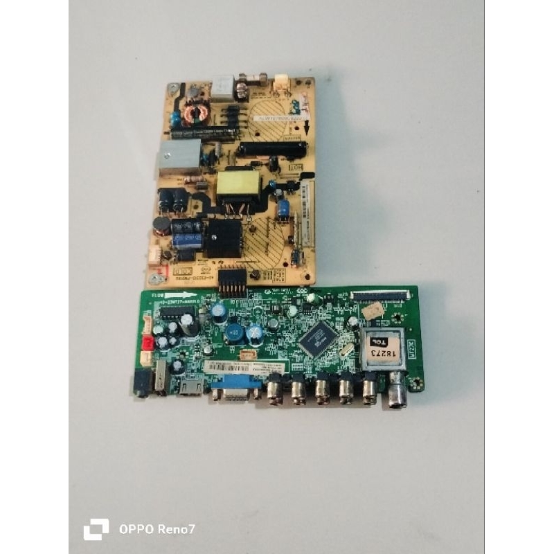 MB - MAINBOARD - PSU - MESIN TV LED TCL L 24D3200 - L24D3200