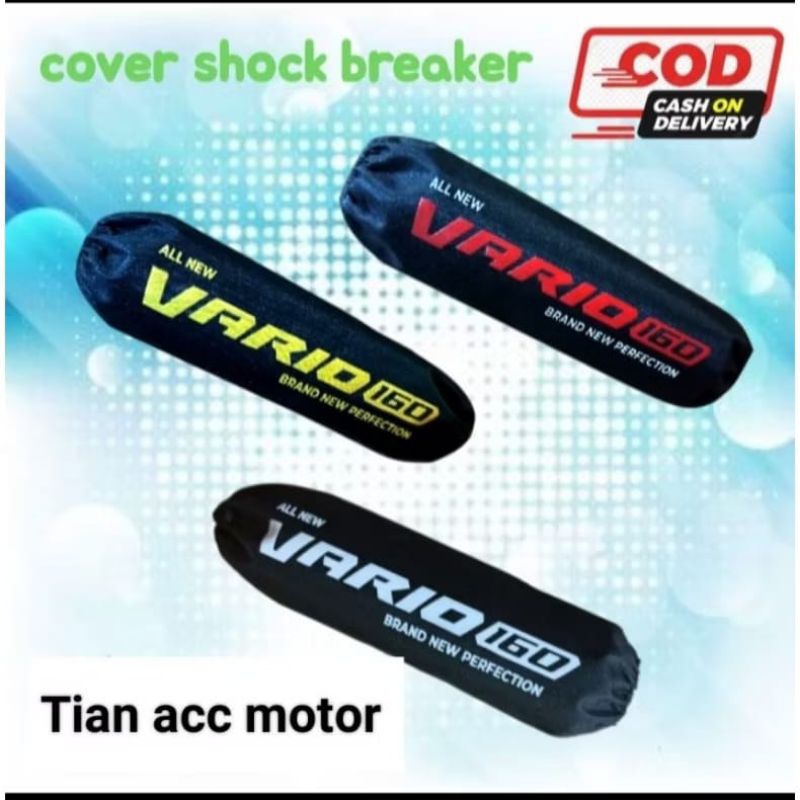 Cover sarung shock breaker Honda Vario 160 pelindung shock breaker belakang