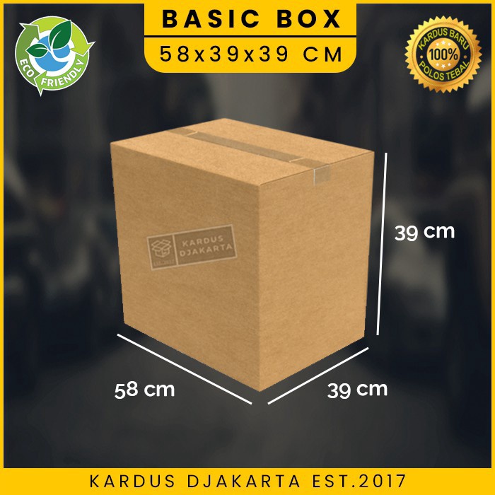 

KARDUS KARTON BOX BESAR POLOS Uk 5x39x39 CM