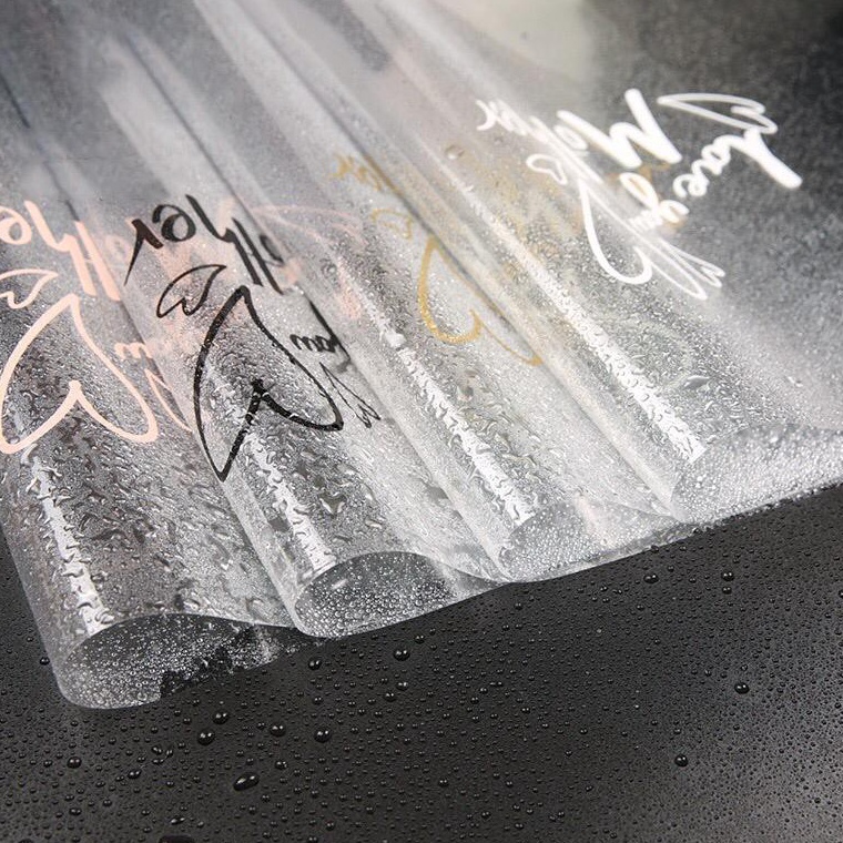 

Promo Merakyat Kertas Bunga Wrapping Paper PACK 58x58 cm OPP Transparent To be in love