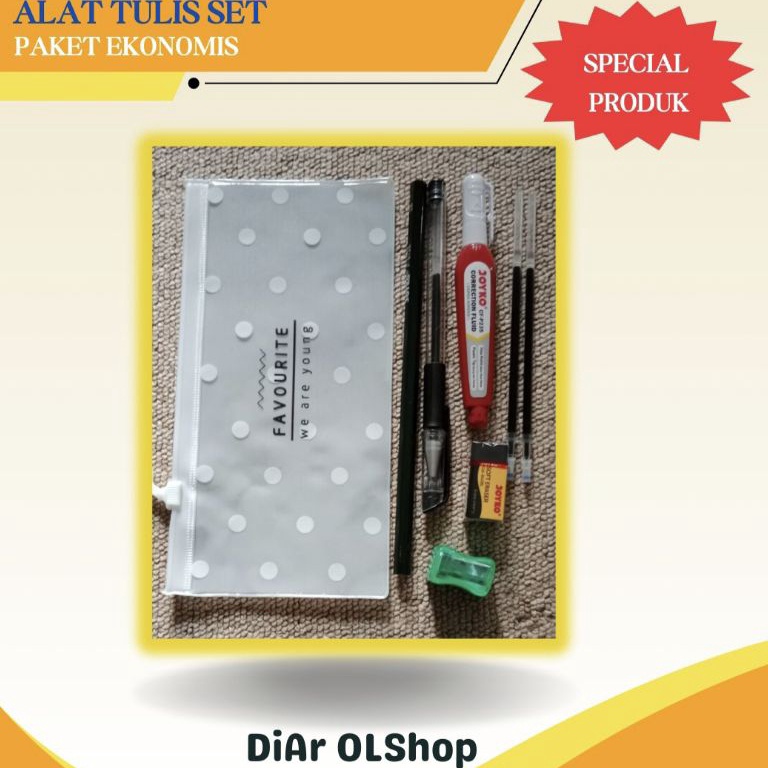 

In Stock Alat Tulis Set Murah