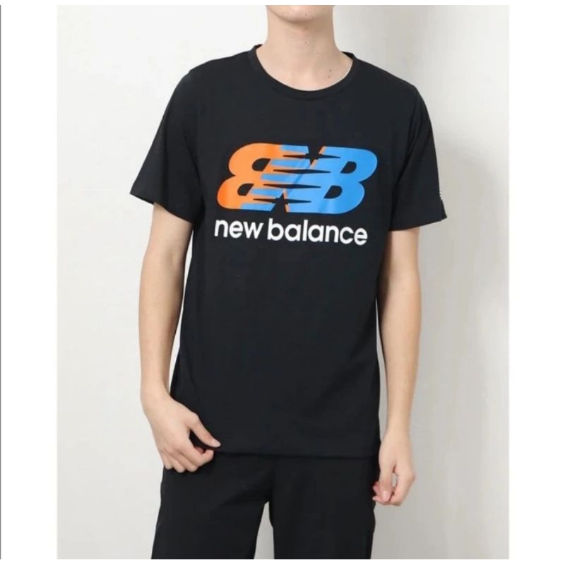 Kaos NB Graphic Logo Black Original