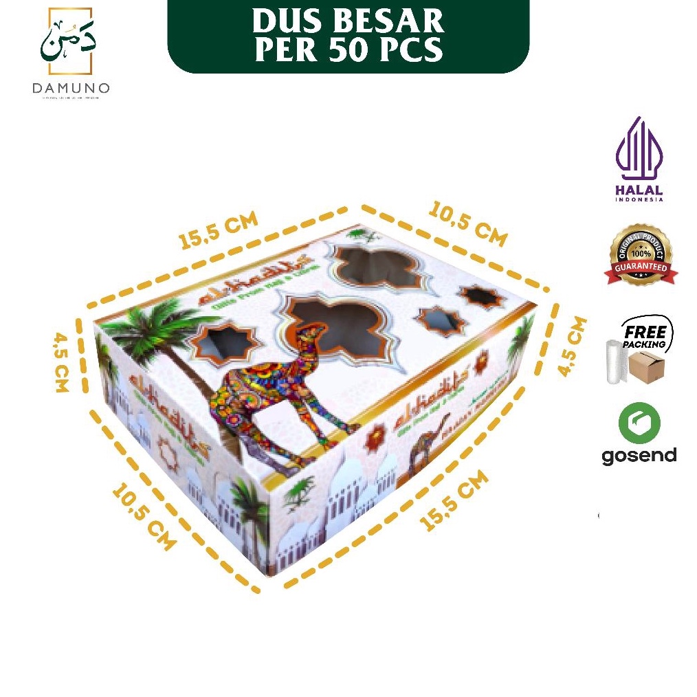 

Dus Oleh Oleh Haji dan Umroh isi 5 pcs