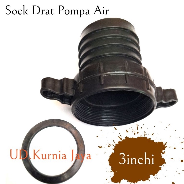 sock drat pompa air alkon 3inchi nepel pompa Air 3inch