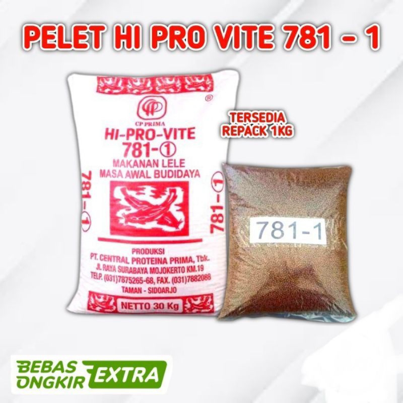 Pelet Ikan HI PROVIT 781-1 Tinggi Protein