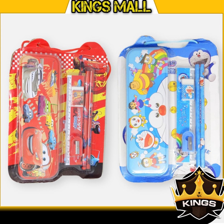 

Special Surprise KINGS S6139 Fancy Set Anak Motif Karakter Lucu Set Alat Tulis 6 in 1 Stationery Set Souvenir Anak Paket Alat Tulis Sekolah