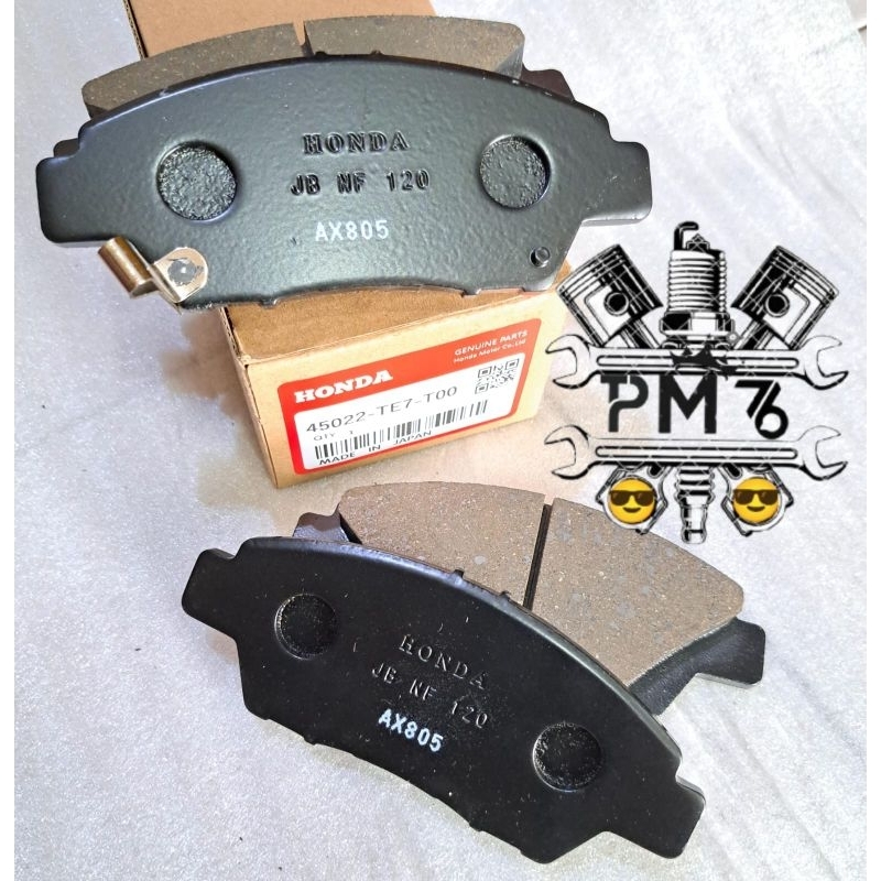 KAMPAS REM DEPAN BRAKE PAD FRONT HONDA MOBILIO TAHUN 2014 2015 2016 2017 2018 2019 2020 2021 2022