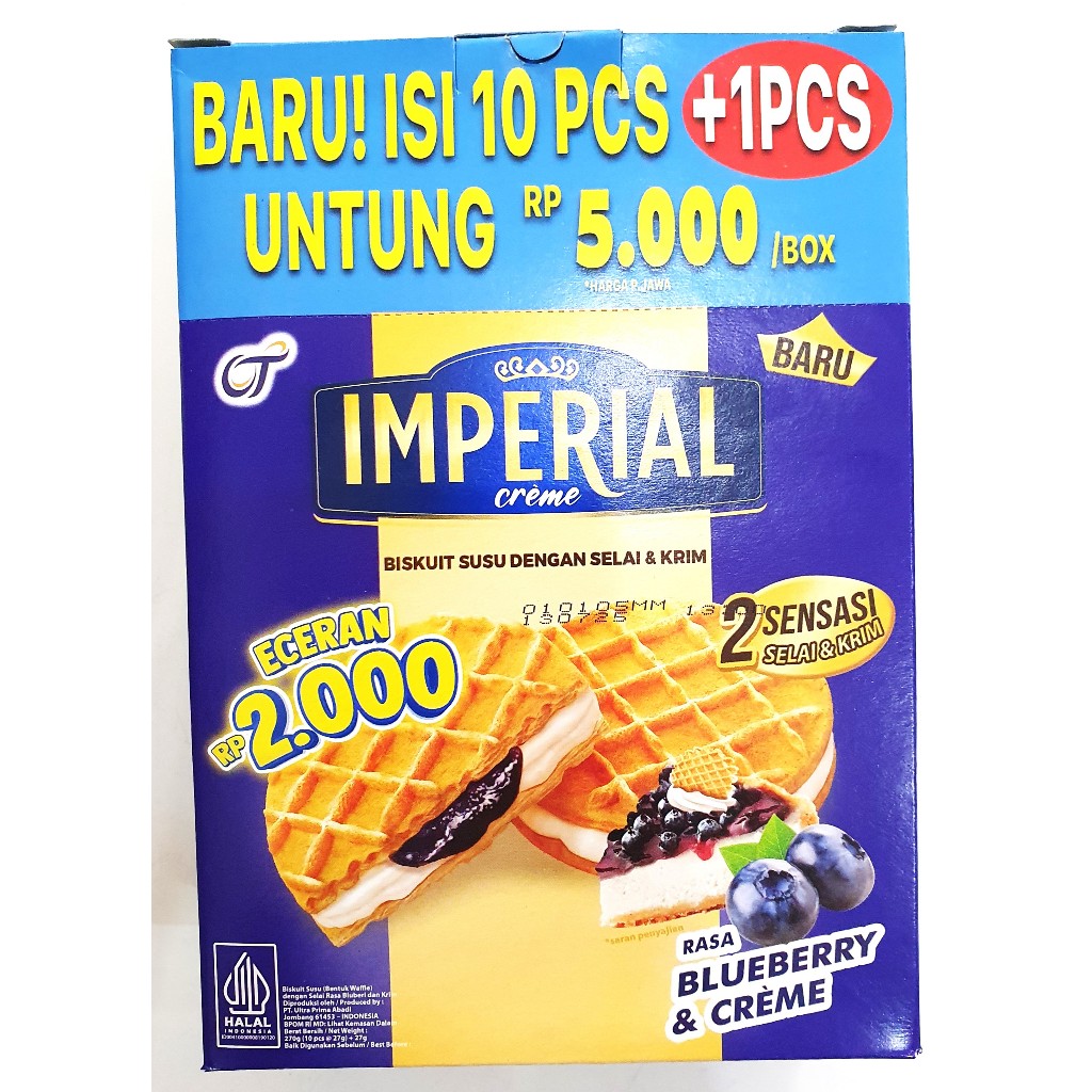 

OT IMPERIAL CREME BISKUIT 27 GR - PACK